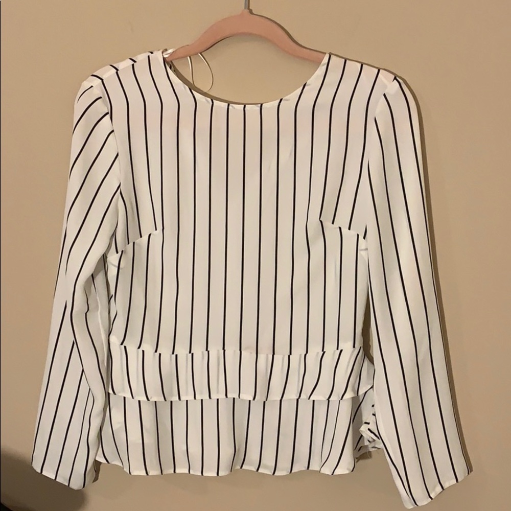 Miss Selfridge Peplum Top